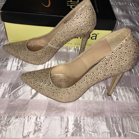 🥂💛DIBA BLING HEELS 💛🥂 - Picture 5 of 8